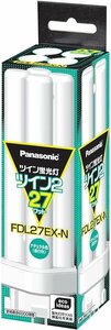  Panasonic twin fluorescent lamp twin 2 27W shape daytime white color FDL27EX-N 1 piece CC0059