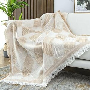 HomeFirst Northern Europe manner multi cover rectangle sofa cover fringe attaching 1,2 seater .130×180cm CC0047