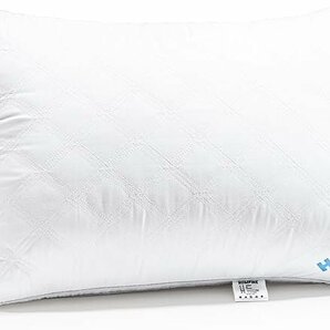 HOMFINE 枕 まくら ホテル仕様 高反発枕 高め 安眠枕 丸洗い可能 立体構造 マクラ ホワイト （43x63cmシングル）CC0082の画像1