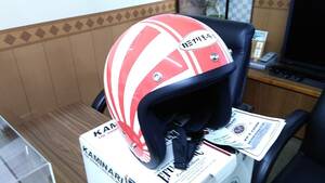 カミナリヘルメット　KAMINARI　ヤマシロ　コラボ　ヘルメット