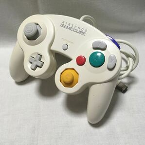 純正品 ニンテンドー ゲームキューブ コントローラー ホワイト Nintendo GameCube GCの画像1