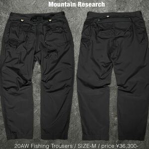 Mountain Research 20AW フィッシング トラウザー パンツ マウンテンリサーチ ジェネラルリサーチ 