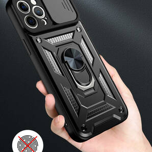 iphone11ケース カーバー TPU 可愛い お洒落 韓国  リング ブラック カメラ保護 軽量 ケース 耐衝撃414の画像5