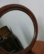 ■得々■Antique /Make-up mirror/シェービングスタンド/マホガニー/イギリス製 /シェービングミラー/鏡/ジョージアンスタイル////_画像4