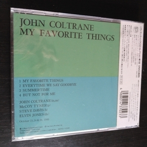 未開封CD） マイ・フェイヴァリット・シングス ジョン・コルトレーン / ●国内盤旧規格 30XD-1000 / JOHN COLTRANE MY FAVORITE THINGSの画像2