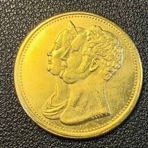 金貨　古銭　1836年　ロシア帝国　ニコライ1世　アレクサンドラ皇后　10ループル　小型　コイン　硬貨_画像1