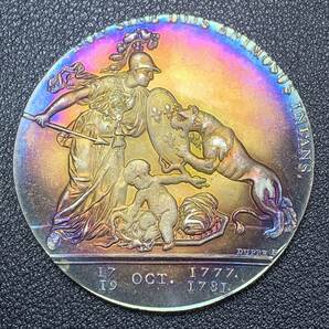 銀貨 古銭 フランス 1776年 リバティ フランスの自由 リベルタス アメリカーナ 帽子 大型 コイン 硬貨の画像1