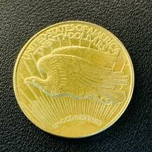 金貨　古銭　アメリカ　1910年　歩く自由の女神　リバティ　イーグル　平和　権力　大型　コイン　硬貨　記念幣_画像2
