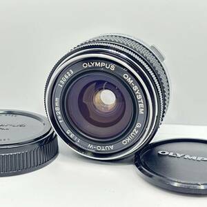 ★美良品★ オリンパス OLYMPUS OM-SYSTEM G.ZUIKO AUTO-W 28mm F3.5 #186