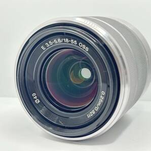 ★極上品★ ソニー SONY E 18-55mm F3.5-5.6 OSS シルバー SEL1855  ＃189の画像2