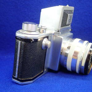 ☆古いカメラ【Asahiflex】アサヒフレックス・１:2.4 ｆ＝５８㎜・・状態良好 美品です。イー25の画像4
