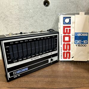 グラフィックイコライザー BOSS GE-10 ベース ギター ヴァン・ヘイレン の画像1