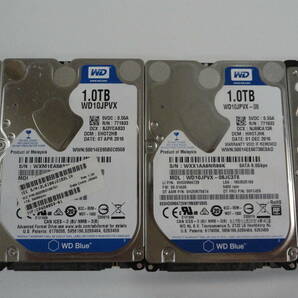 ☆☆お奨め中古品WD10SPZX-24 2枚WD10JPVX 2枚TOSHIBA MQ01ABD100 1枚 SEAGETA ST1000ML035 1枚  計6枚 HDD 1TB 2.5inch SerialATA☆☆の画像3