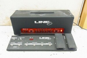 G118-Y30-1119 Line6 flextone ii HD ギターアンプ 通電確認済み 現状品③＠