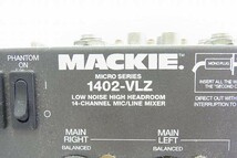 G099-J30-69 MACKIE マッキー 1402-VLZ アナログミキサー 通電確認済み 現状品③＠_画像7