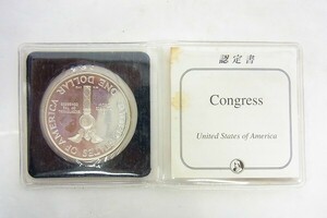 G074-J24-580◎ CONGRESS SILVER シルバー 銀貨 現状品③◎