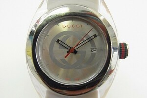 H758-S30-8◎ GUCCI グッチ 137.3 レディース クォーツ 腕時計 現状品① ◎