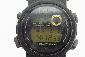 H373-N30-1304◎ CASIO カシオ G-SHOCK GULFMAN DW-9700 メンズ クォーツ 腕時計 現状品① ◎