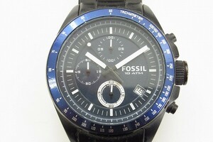 H368-J24-603◎ FOSSIL フォッシル CH-2692 メンズ クォーツ 腕時計 現状品① ◎