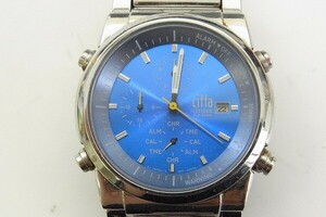 H366-J16-2291◎ CITIZEN シチズン citta 0870-H20924 メンズ クォーツ 腕時計 現状品① ◎