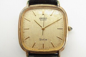 H720-J26-198◎ SEIKO セイコー DOLCE 6030-5420 メンズ クォーツ 腕時計 現状品① ◎