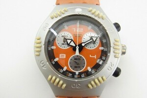 H498-J30-75◎ SWATCH スウォッチ IRONY メンズ クォーツ 腕時計 現状品① ◎