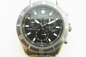 H451-N37-286◎ Swiss Military Hanowa スイスミリタリー ハノワ 6-4183.7 6-5183.7 メンズ クォーツ 腕時計 現状品① ◎