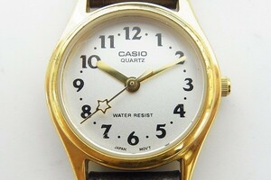 H437-N36-762◎ CASIO カシオ LQ-398 レディース クォーツ 腕時計 現状品① ◎