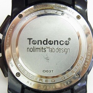 H802-S30-49◎ TENDENCE テンデンス REF.0236010AA メンズ クォーツ 腕時計 現状品① ◎の画像4