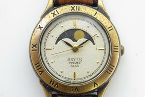 H780-J26-212◎ SEIKO セイコー ALBA SUCCESS V891-0049 レディース クォーツ 時計 現状品① ◎