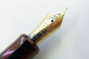 H155-Y30-1100◎ PILOT パイロット CUSTOM 743 14K-585 万年筆 現状品③◎