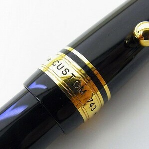 H155-Y30-1100◎ PILOT パイロット CUSTOM 743 14K-585 万年筆 現状品③◎の画像5