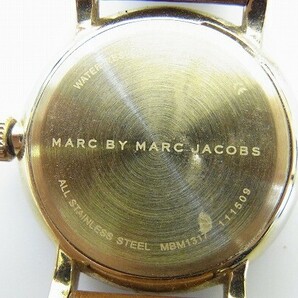 I534-Y20-2490◎ MARC BY MARC JACOBS マークバイマークジェイコブス MBM1317 レディース クォーツ 腕時計 現状品① ◎の画像4