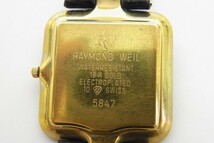 I618-N36-1222◎ RAYMOND WEIL レイモンド ウェイル 5847 メンズ クォーツ 腕時計 現状品① ◎_画像4