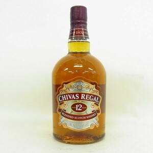 G047-J25-233 CHIVAS REGAL シーバスリーガル 12年 スコッチ ウィスキー 1000ml 40% 未開栓 現状品③