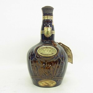 G028-J29-127 ROYAL SALUTE ロイヤルサルート 21年 スコッチ ウィスキー 700ml 43% 未開栓 現状品③