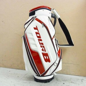 G154-S28-4009 BRIDGESTONE ブリジストン TOUR B キャディーバッグ 現状品③＠