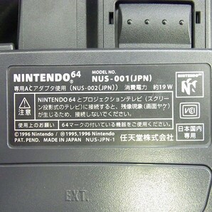 H563-Y20-2502 Nintendo ニンテンドー 64 本体 ソフト まとめ 通電確認済み 現状品②の画像3