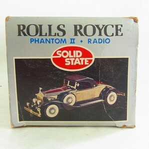 H548-Y33-55 SOLID STATE ROLLS ROYCE PHANTOM ll RADIO ロールスロイス クラシックカー 現状品②の画像3