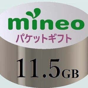 【11.5GB】マイネオ mineo パケットギフト ■■9999MB超／10GB超／11GB超の画像1
