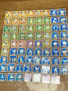 【ジャンク】ポケモン　最強シール烈伝　ノーマル　アマダ ポケットモンスター　当時物 シール