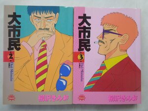 柳沢きみお／大市民・２～３巻　　アクションコミックスピザッツ