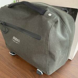 英国ブルックス Brooks Handlebar Compact Bag カーキ 新品 の画像2