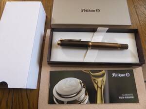 Pelikan ペリカン　スーベレーン M800　ブラウンブラック　特別生産品　万年筆　18C-750 M