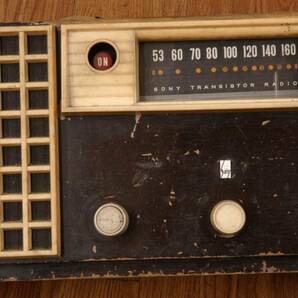 SONY TRANSISTOR RADIO MODEL TR-81 TRANSISTOR 8 SUPERHETERODYNE 東京通信工業株式会社の画像5