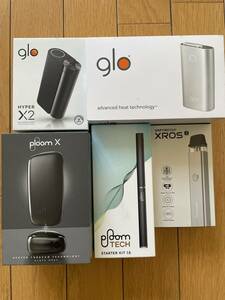 電子タバコ まとめ glo グロー ploom X ploomtech プルームテック VAPORESSO XROS 2 喫煙具 通電未確認 