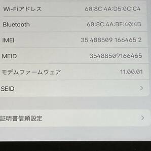 docomo アップル iPad 第6世代 WiFi+Cellular 32GB A1954 MR6N2J/A スペースグレイ SIMロック解除済の画像9