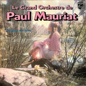A00580323/LP2枚組/ポール・モーリア「Le Grand Orchestre De Paul Mauria : Lamour Est Bleu(6620-033)」