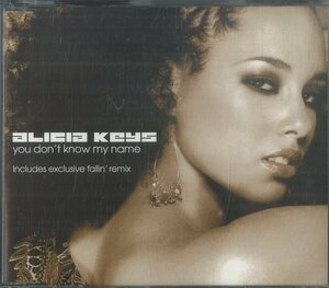 D00131308/CDS/アリシア・キーズ(ALICIA KEYS)「You Dont Know My Name (2003年・82876-58865-2・R&B・ニュージャックスウィング・ネオソ