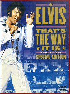 G00030587/DVD/エルヴィス・プレスリー「Thats The Way It Is エルヴィス・オン・ステージ Special Edition」